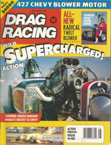 DRAG RACING 1988 AUG - BLOWER RAT, NOSTALGIA NATS, NICKELSON VETTE